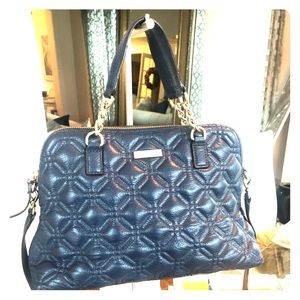 Authentic Kate Spade quilted hand bag